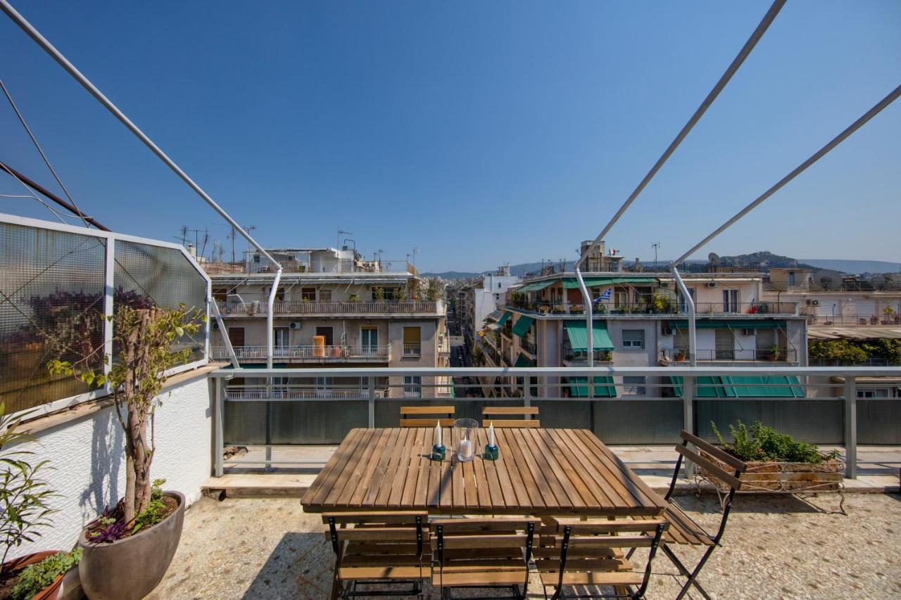 Amazing Penthouse In Athens City Center Kültér fotó