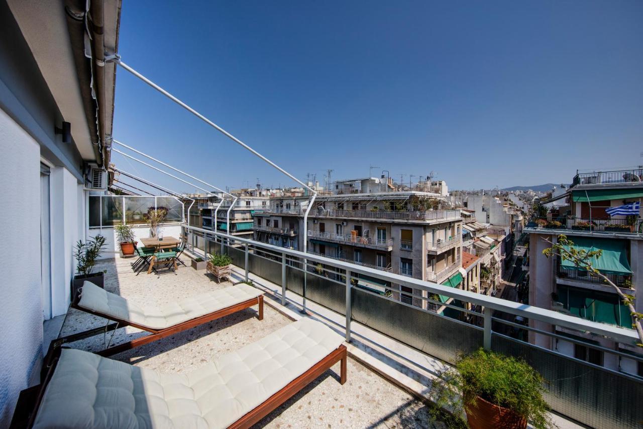 Amazing Penthouse In Athens City Center Kültér fotó
