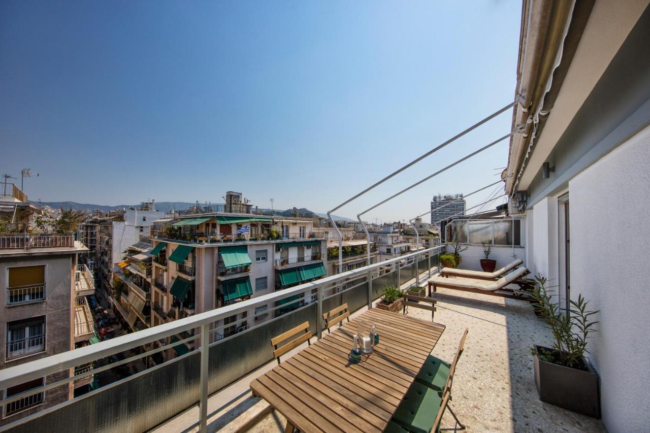 Amazing Penthouse In Athens City Center Kültér fotó