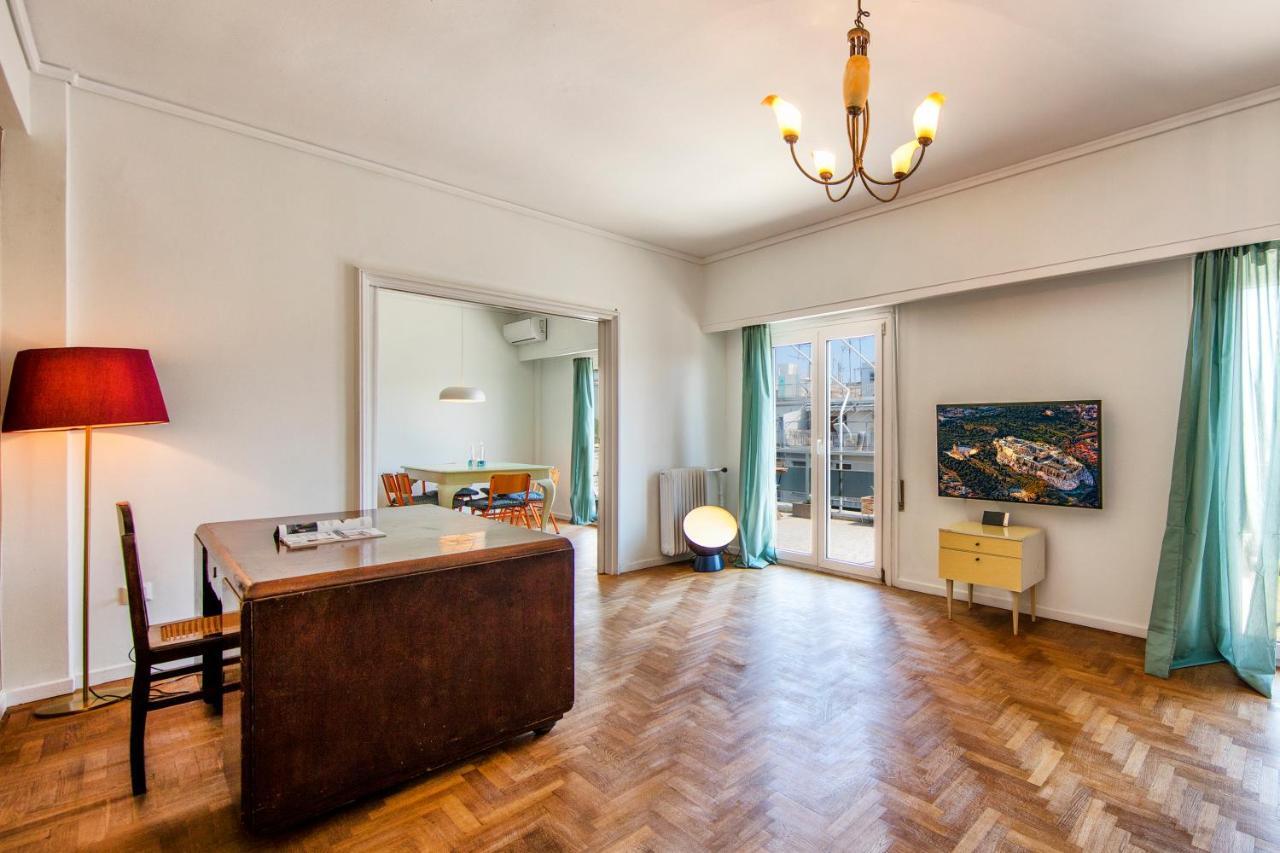 Amazing Penthouse In Athens City Center Kültér fotó